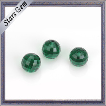 Preço de fábrica Squar Checker Cut Crystal Glass Beads